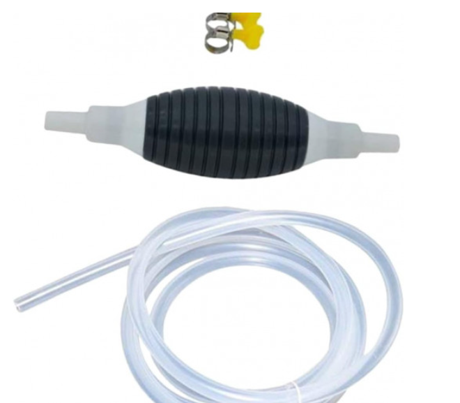 Bomba de succión con manguera manual